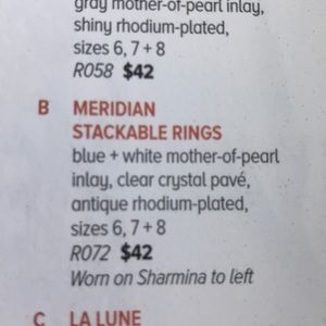 Chloe + Isabel Jewelry - Meridian Stackable Rings- MISSING ONE Chloe + Isabel Jewelry - Meridian Stackable Rings- MISSING ONE